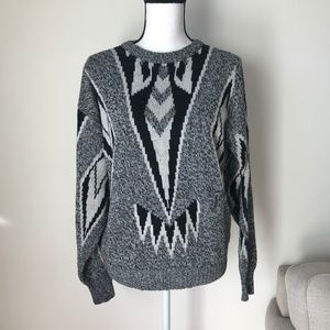 Sostanza Fashion Police Printed Knitted Sweater
